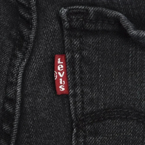 Levi's 311 Shaping Skinny Black Jeans Mid Rise Size 28 - Picture 8 of 14